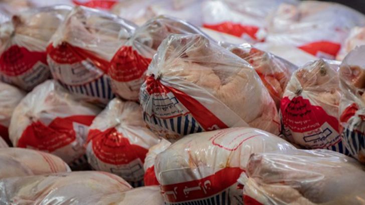 مازاد گوشت مرغ از تولید مطلوب نشان دارد