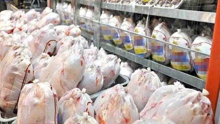 یک‌هزار و ۲۶۱ تن مرغ منجمد در گیلان ذخیره‌ شد