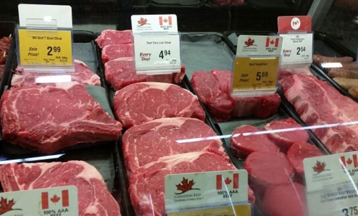 بازار گوشت کانادا همچنان پرقدرت
