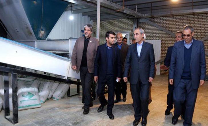  افتتاح کارخانه تولید خوراک دام و طیور در میانه