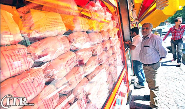 افزایش ۹۰۰ تومانی قیمت مرغ در بازار