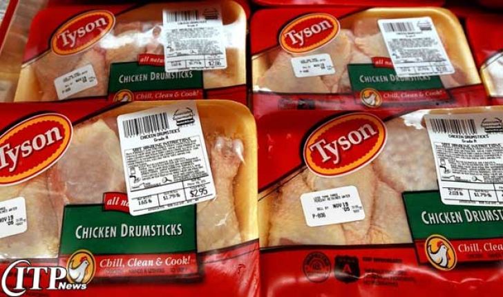 قیمت مرغ آمریکا در حال کاهش است